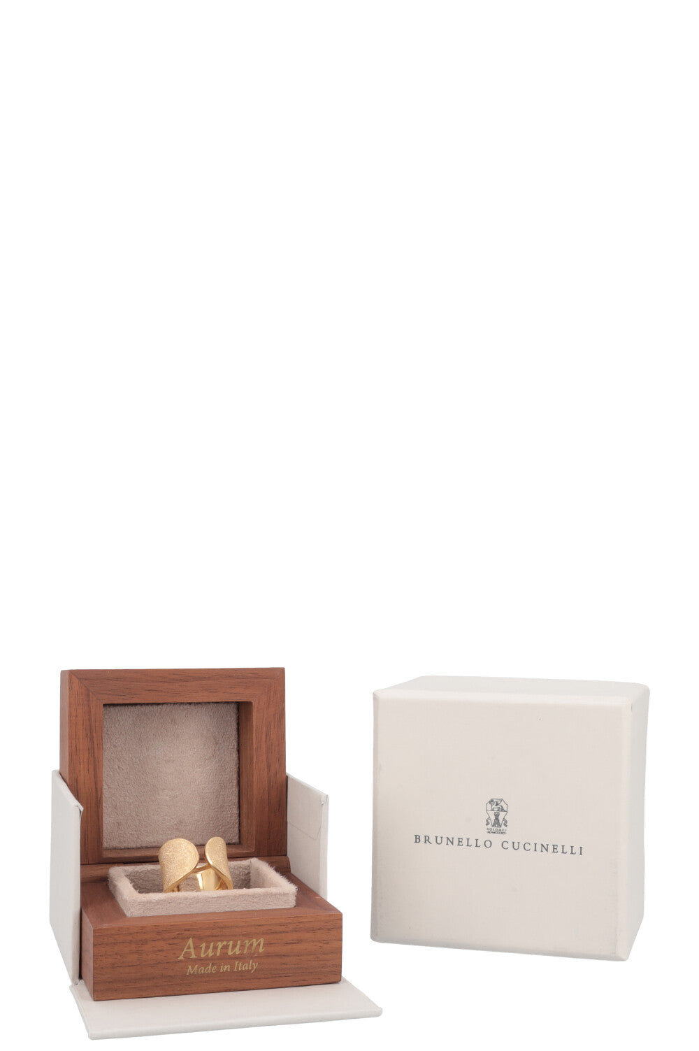BRUNELLO CUCINELLI Aurum Ring 18kt Yellow Gold