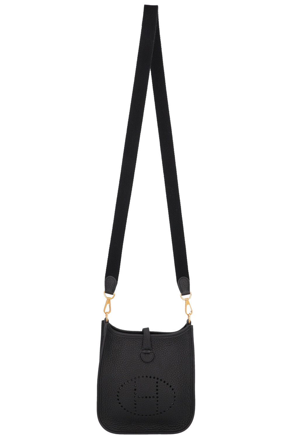 HERMÈS Evelyne TPM 16 Noir Gold