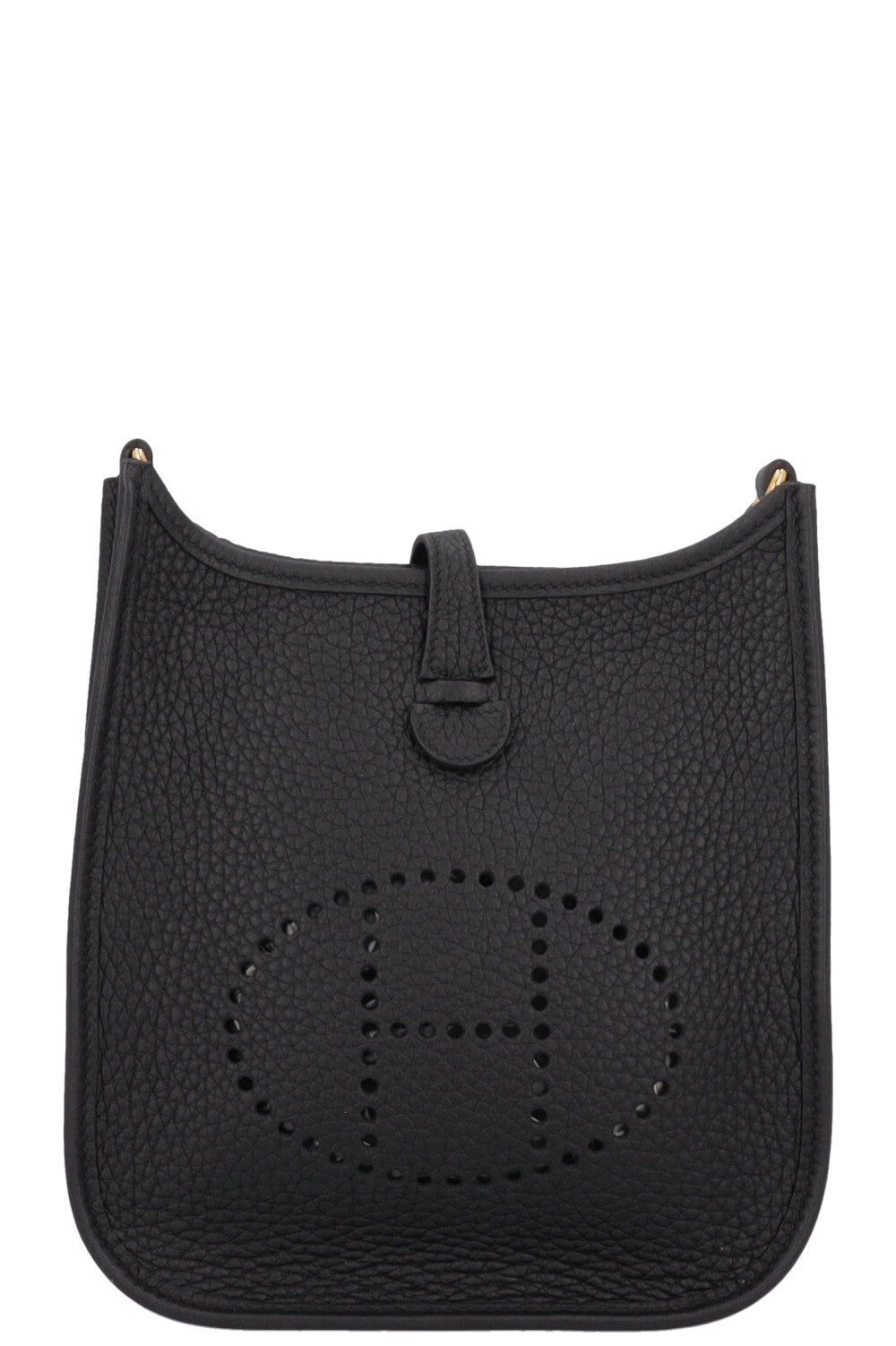 HERMÈS Evelyne TPM 16 Noir Gold
