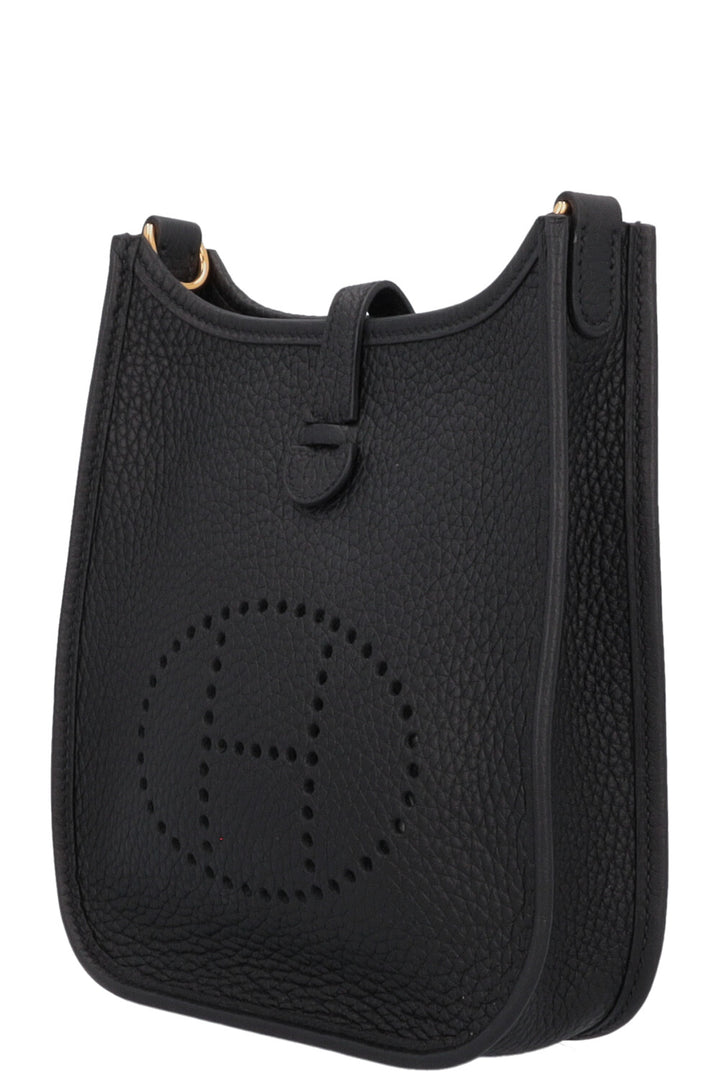 HERMÈS Evelyne TPM 16 Noir Gold