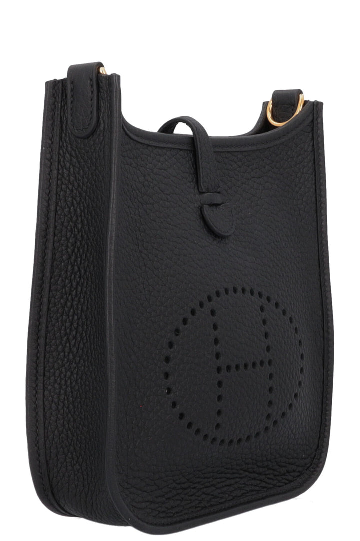 HERMÈS Evelyne TPM 16 Noir Gold