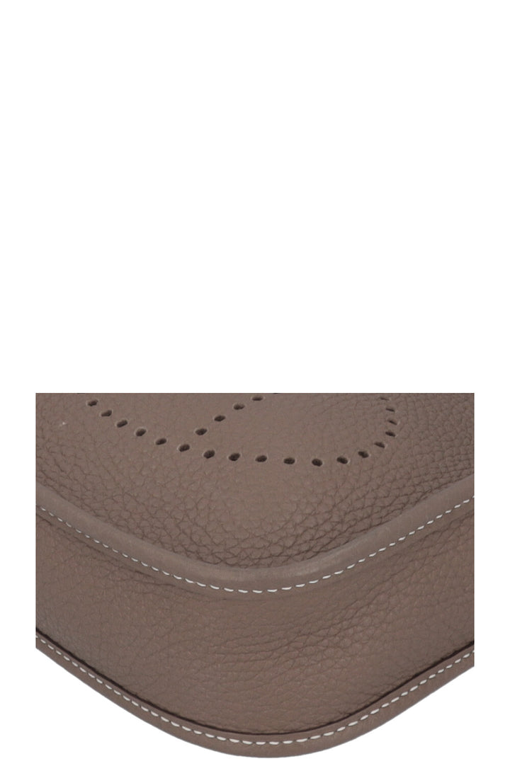 HERMÈS Evelyne TPM 16 Etoupe Gold Blue