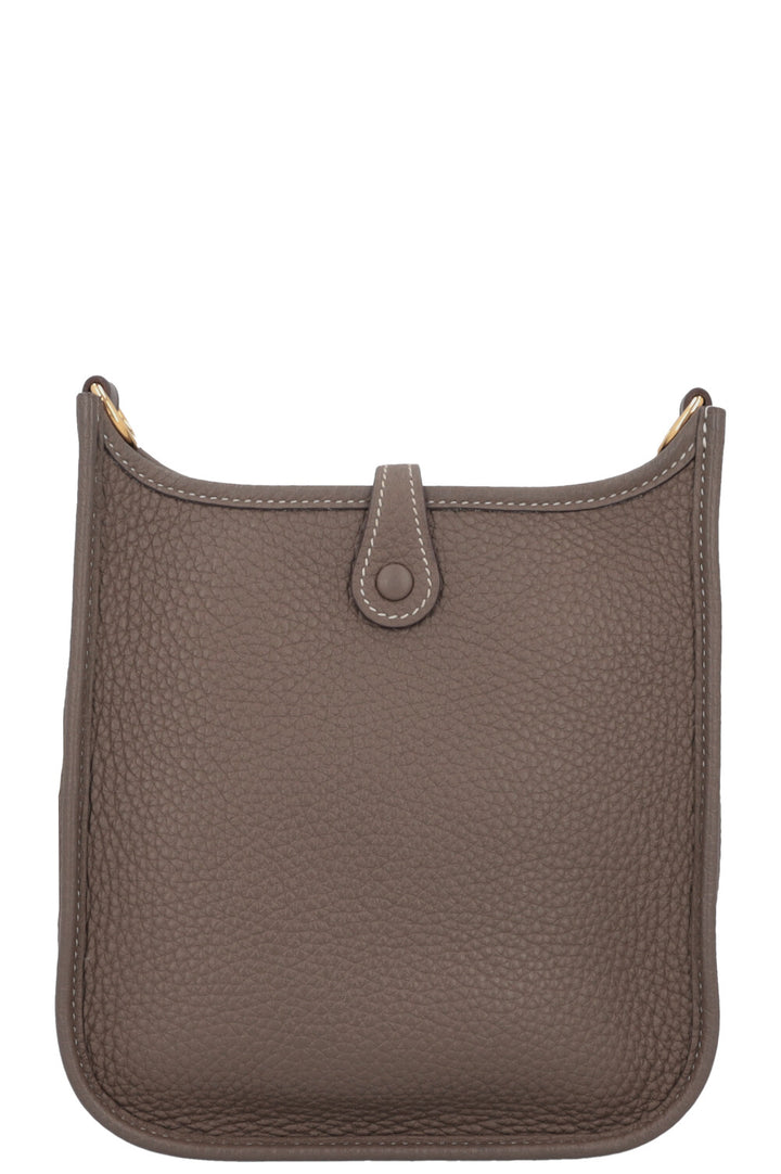 HERMÈS Evelyne TPM 16 Etoupe Gold Blue