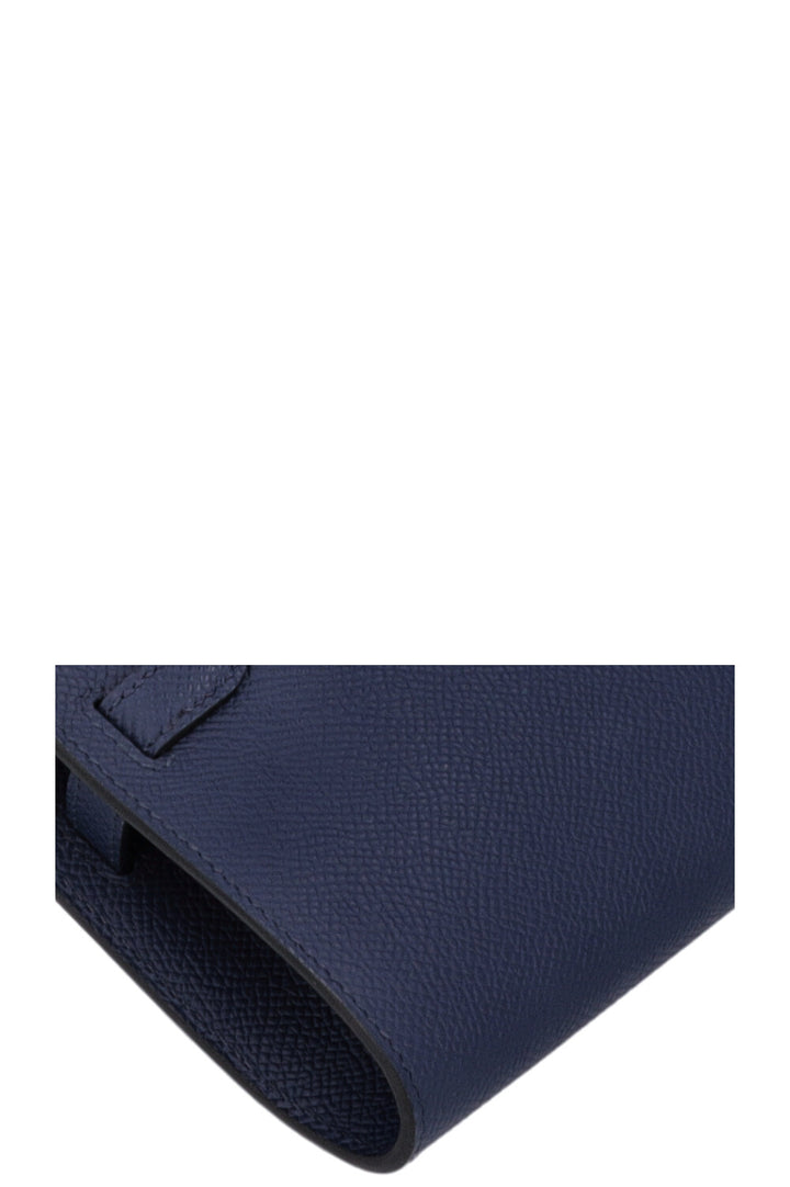 HERMÈS Kelly To Go Epsom Bleu Saphir