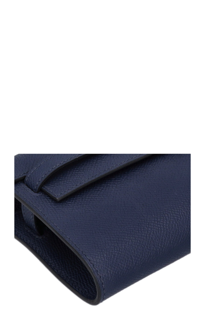 HERMÈS Kelly To Go Epsom Bleu Saphir