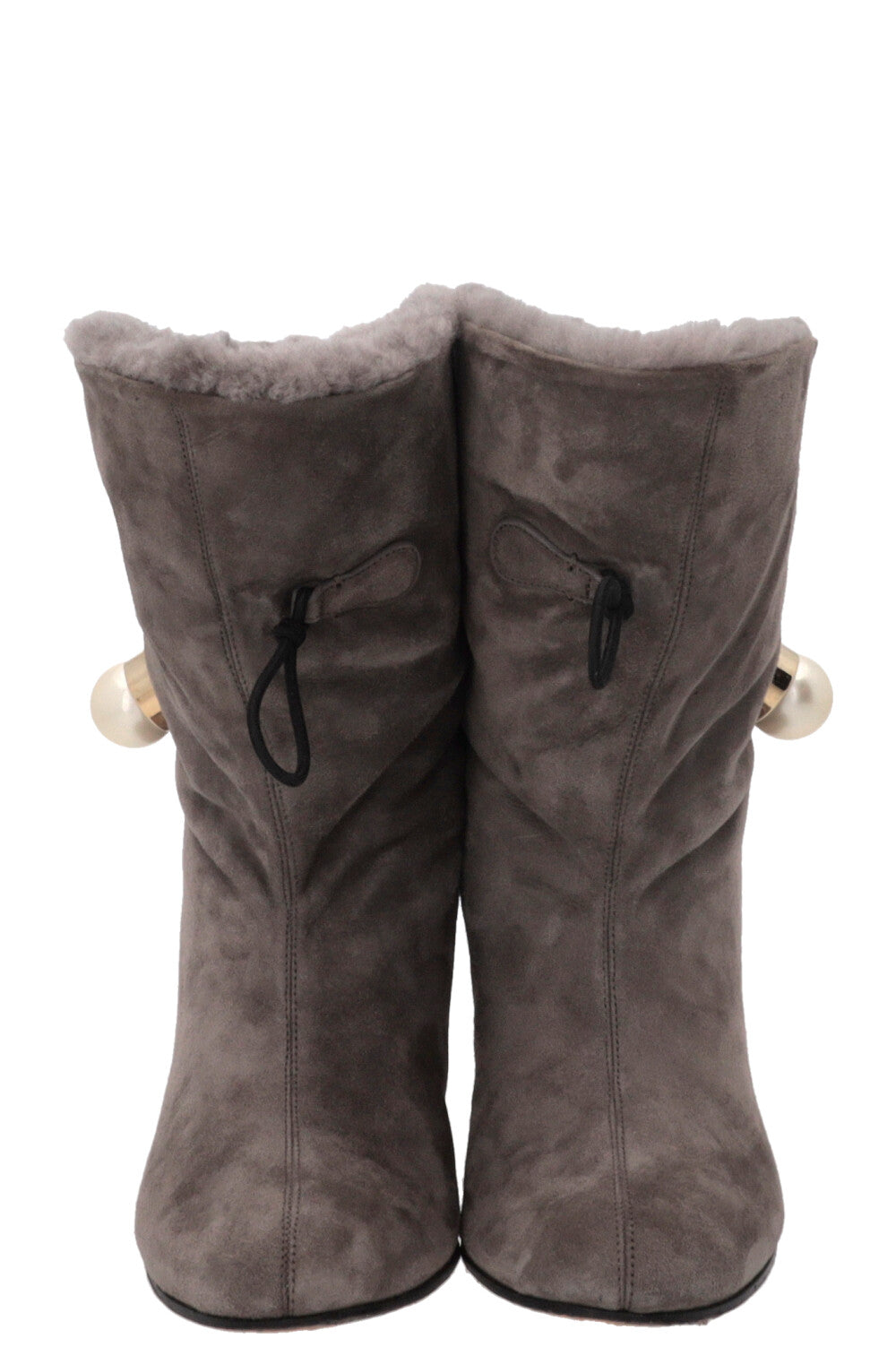JIMMY CHOO Bethanie 85 Boots Suede Grey