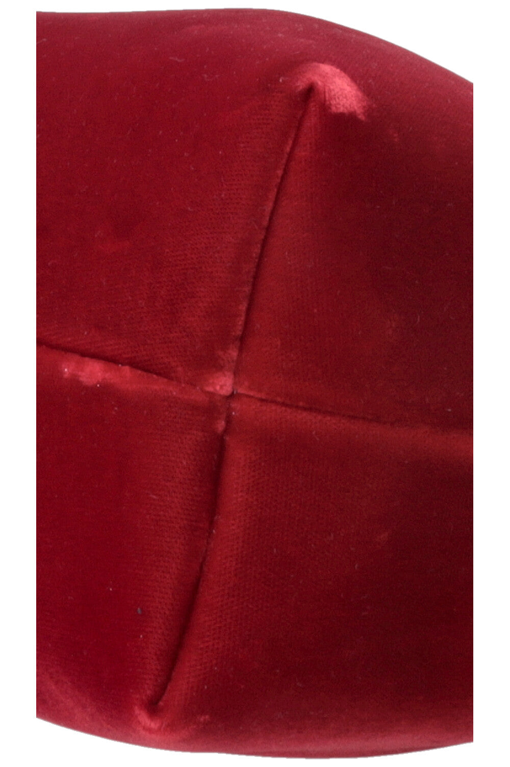 Sac Bon Bon JIMMY CHOO en velours rouge