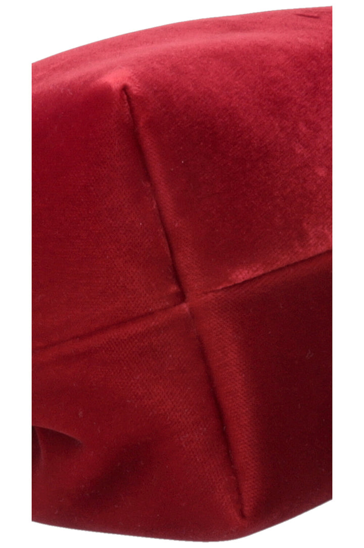 Sac Bon Bon JIMMY CHOO en velours rouge