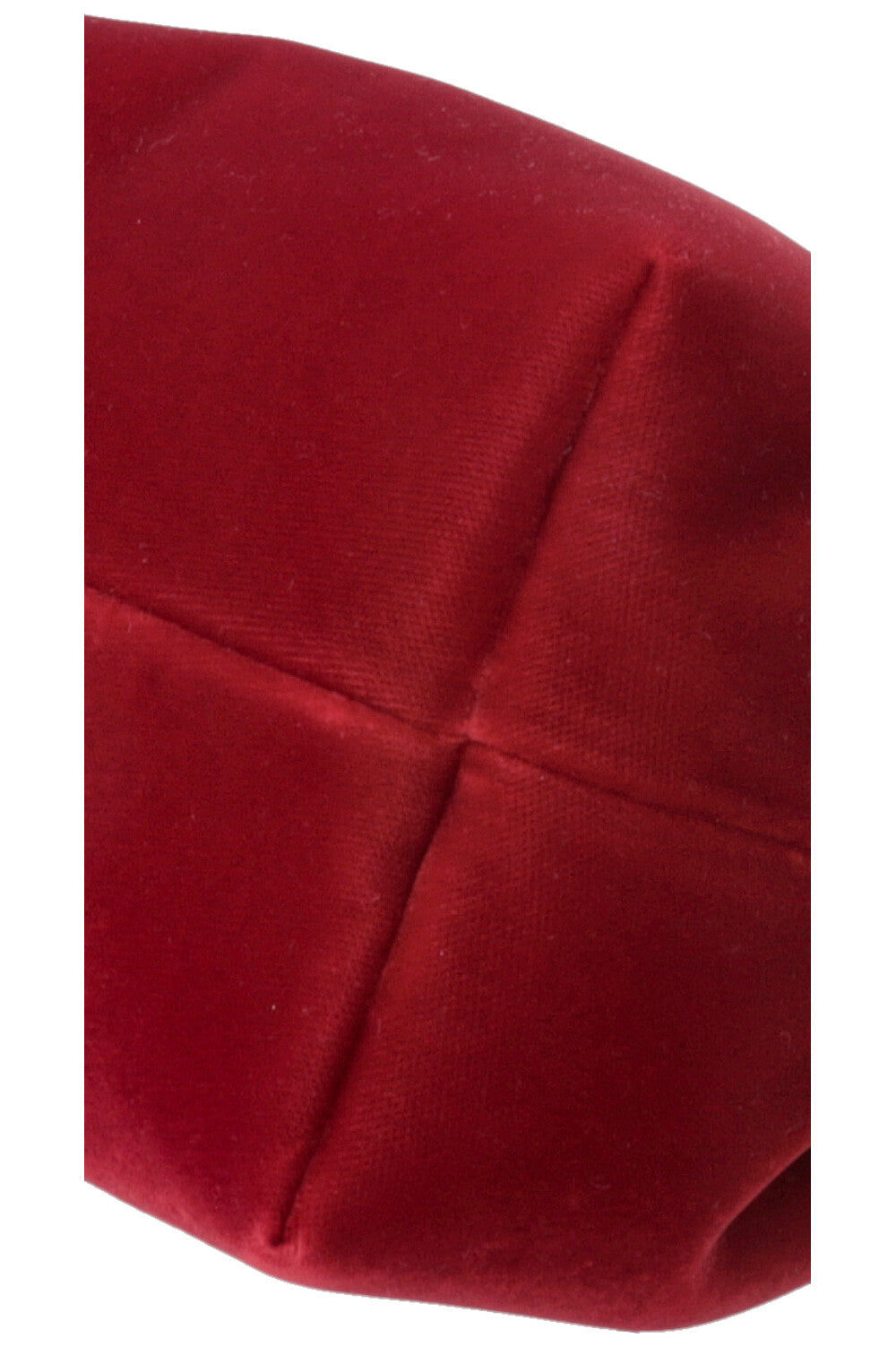 Sac Bon Bon JIMMY CHOO en velours rouge
