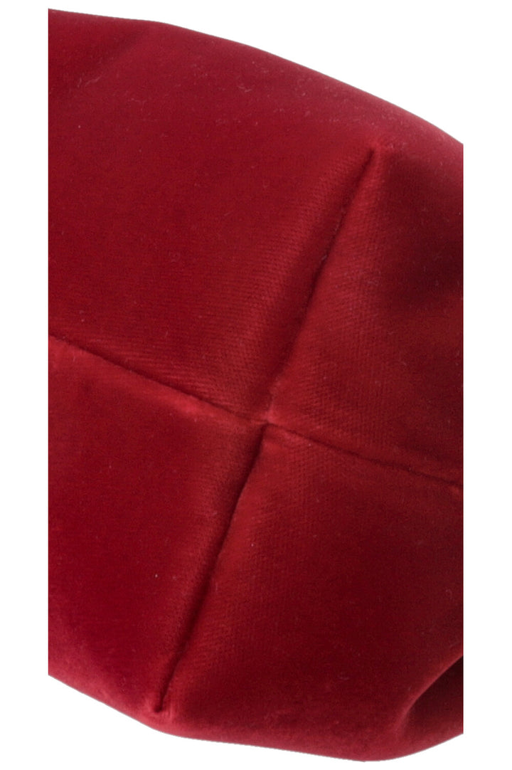 Sac Bon Bon JIMMY CHOO en velours rouge