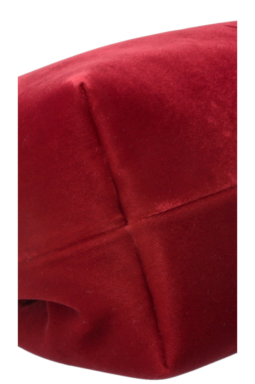 Sac Bon Bon JIMMY CHOO en velours rouge