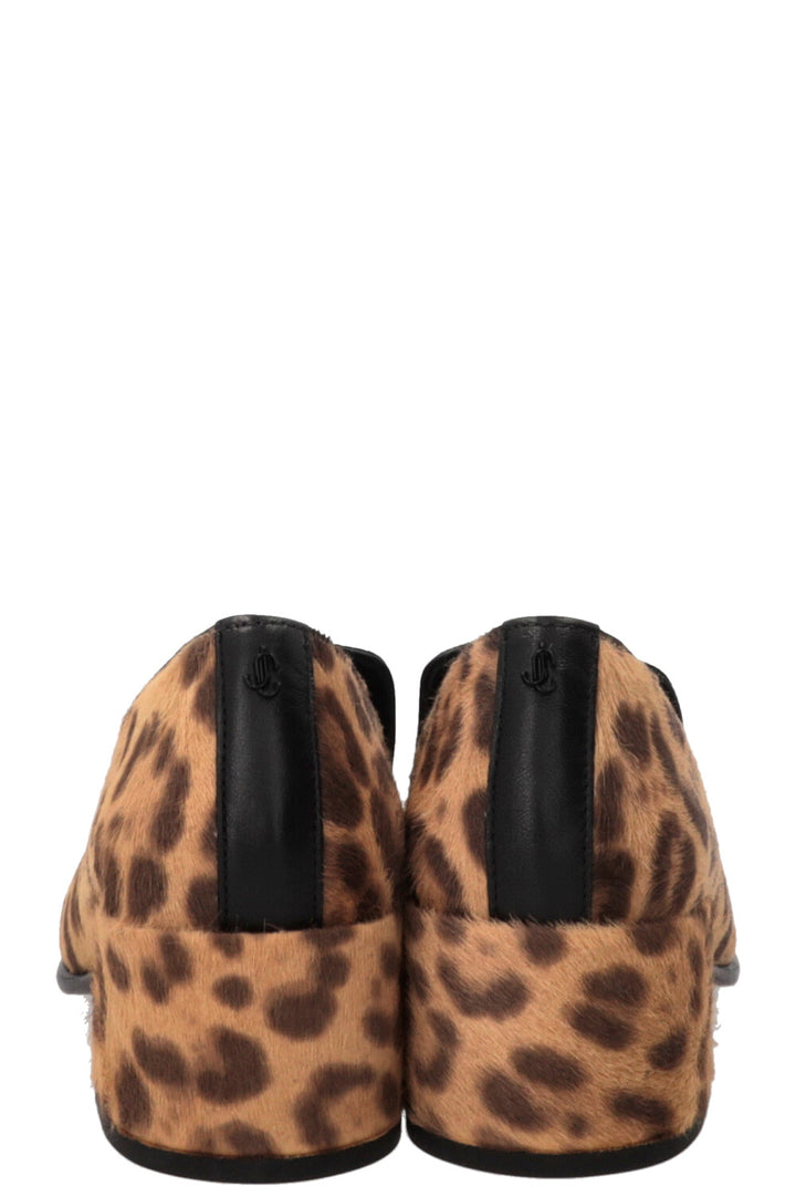 JIMMY CHOO Eliot 45 Slipper Leo Print