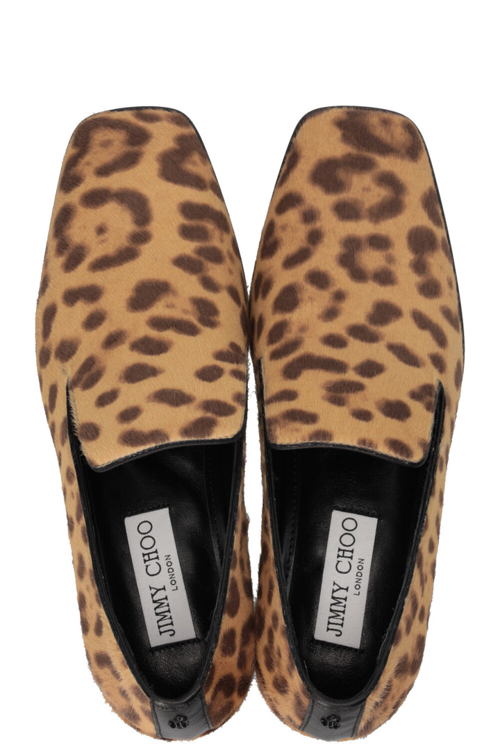 JIMMY CHOO Eliot 45 Slipper Leo Print