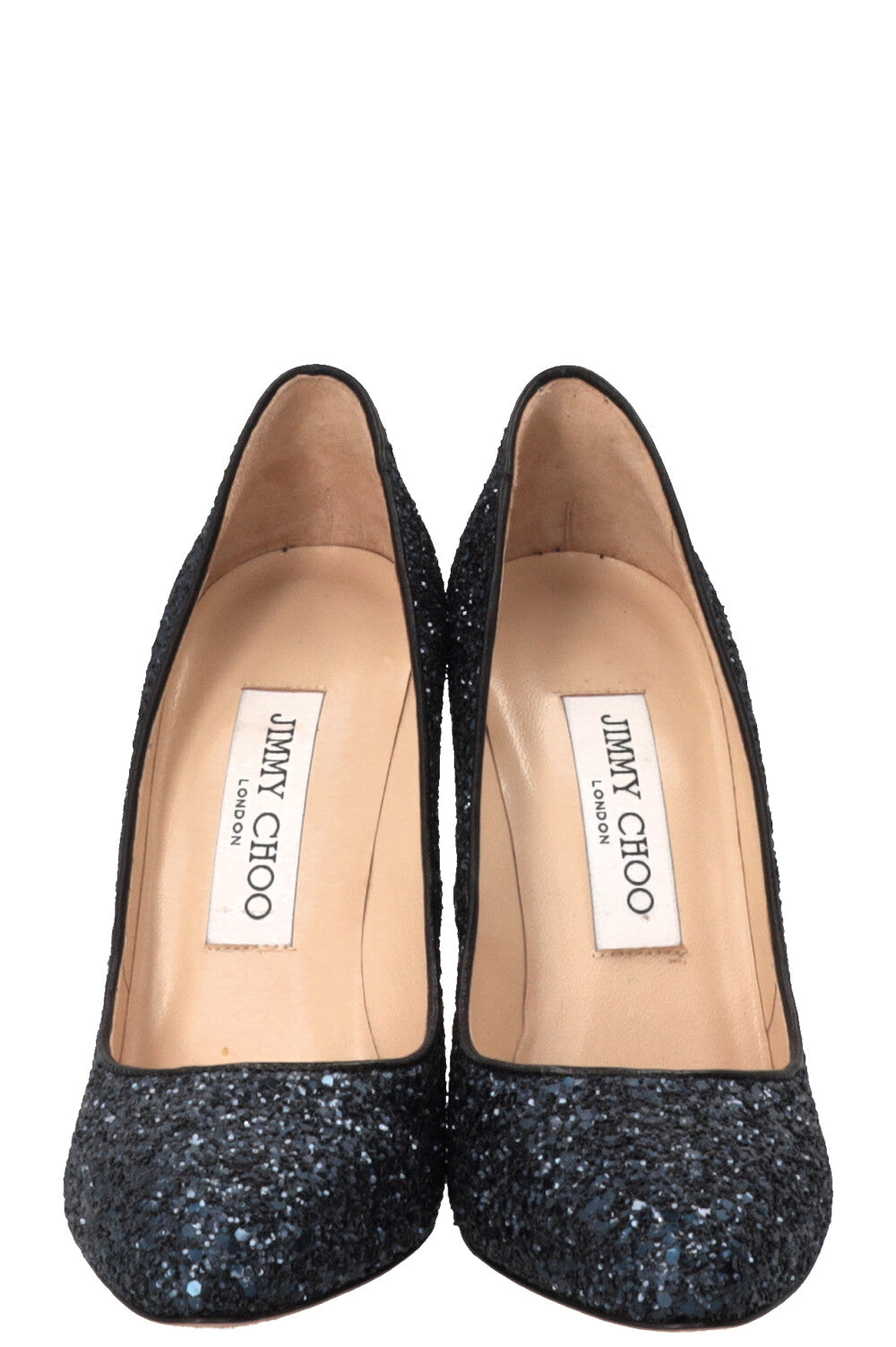 JIMMY CHOO Glitter Pumps Blue