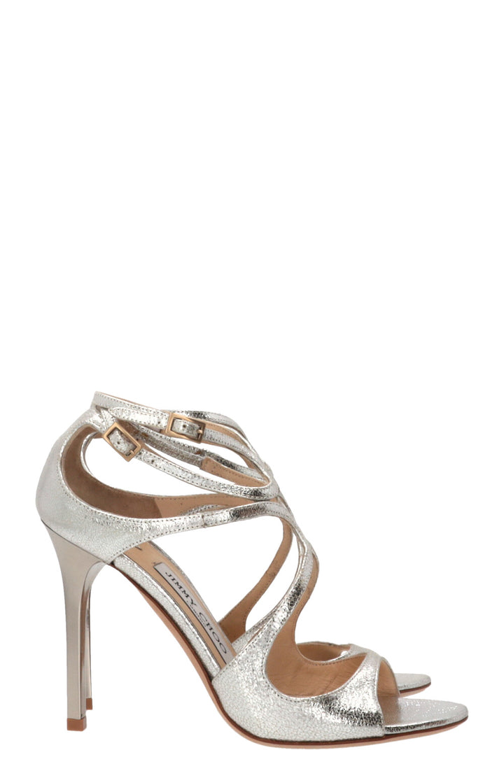 JIMMY CHOO Escarpins Ivette Cuir Champagne