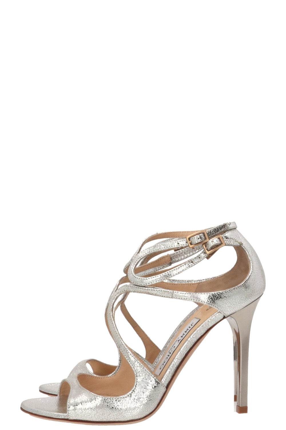 JIMMY CHOO Escarpins Ivette Cuir Champagne