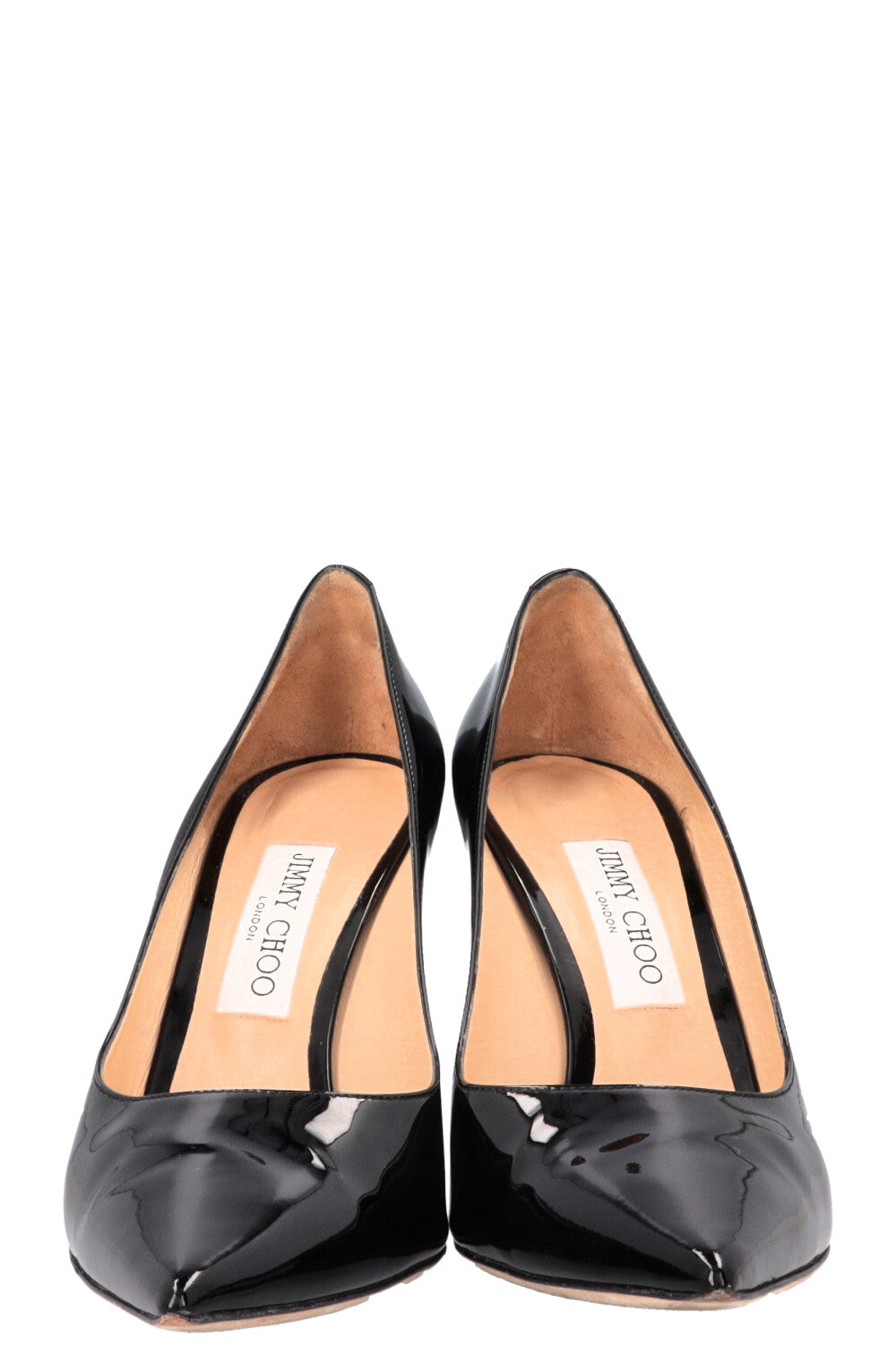 JIMMY CHOO Love 100 Heels Patent Black
