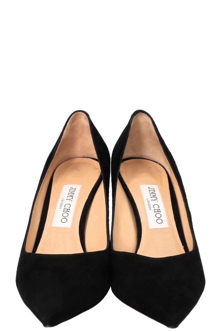 JIMMY CHOO Love 85 Suede Black