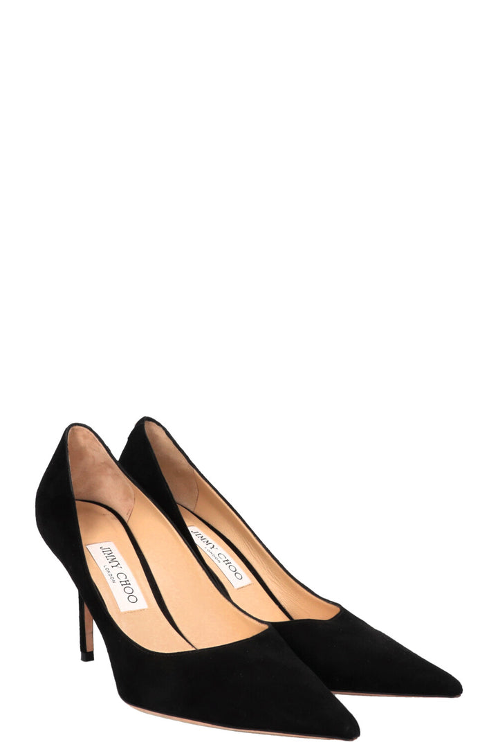 JIMMY CHOO Love 85 Suede Black