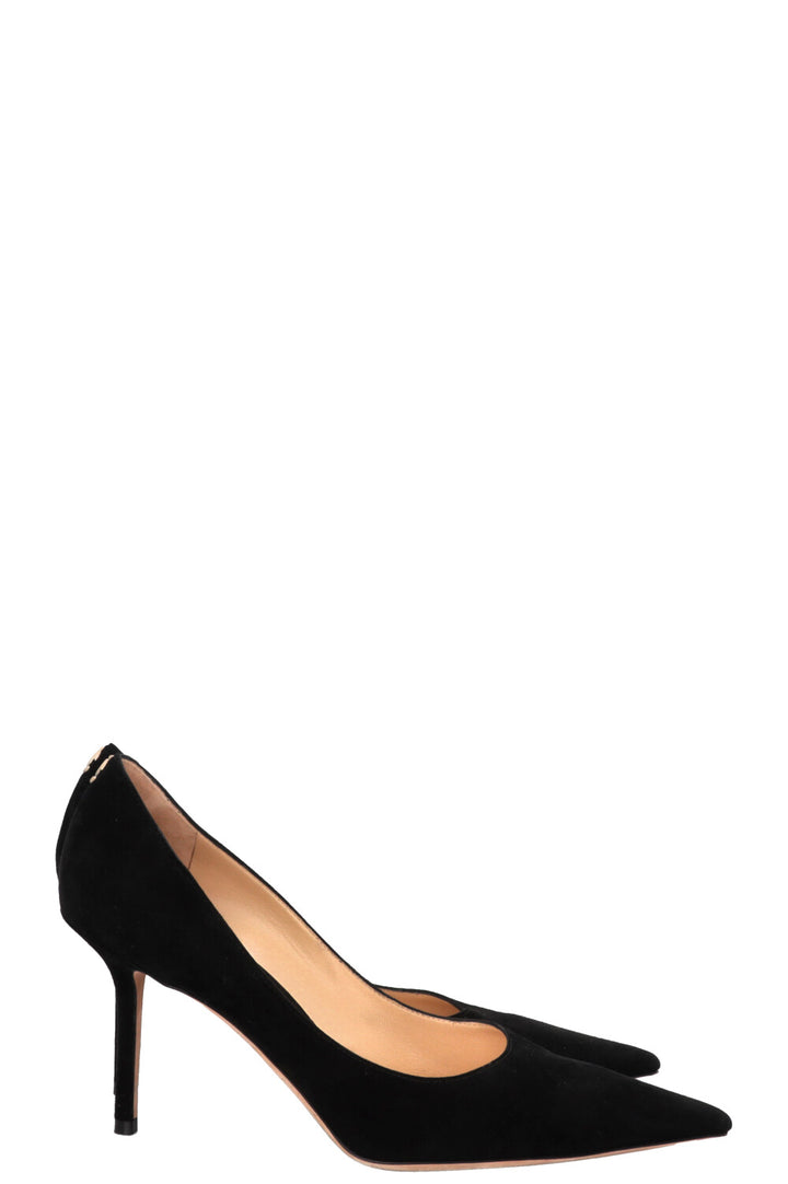 JIMMY CHOO Love 85 Suede Black