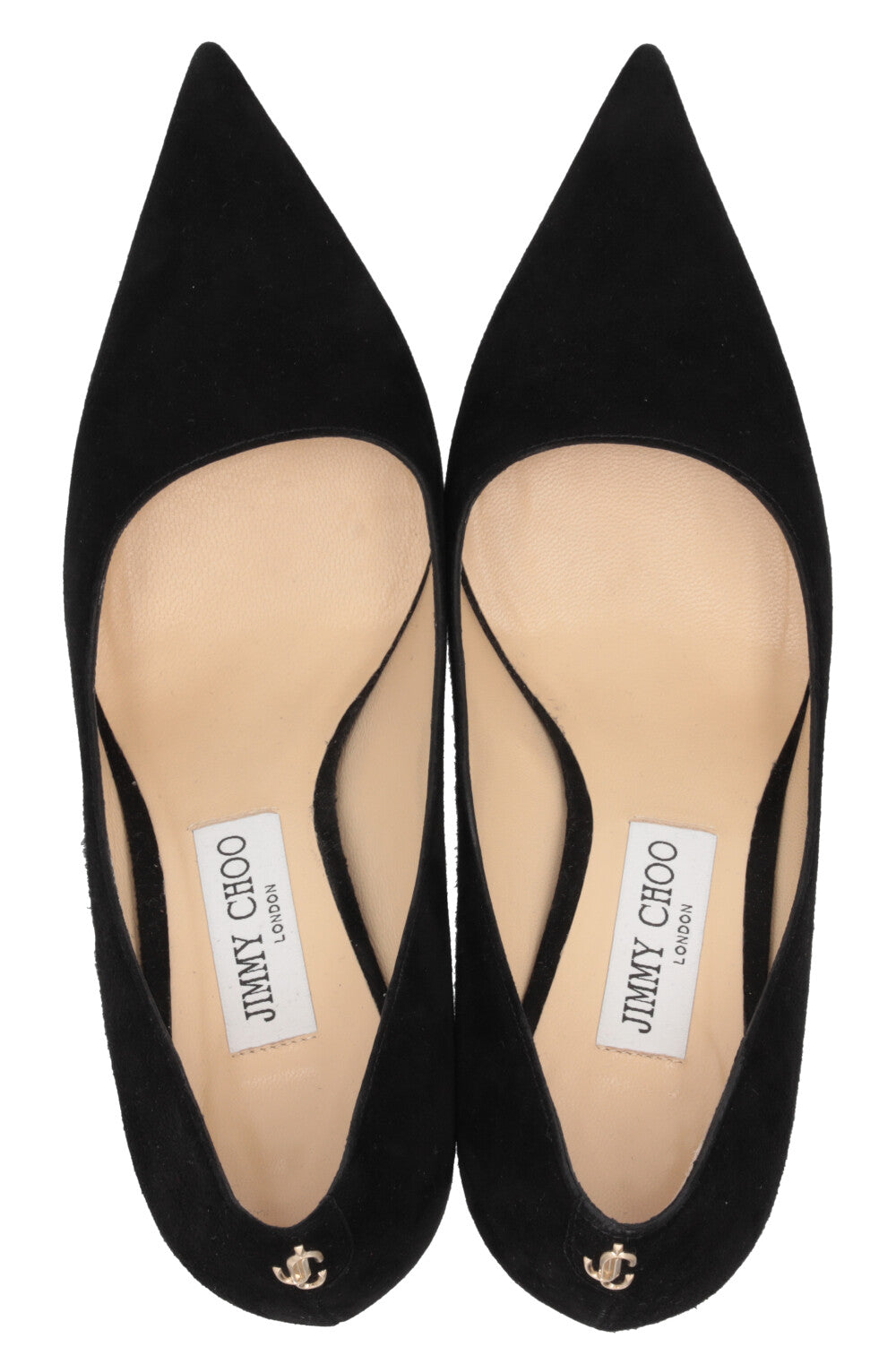 JIMMY CHOO Love 85 Suede Black