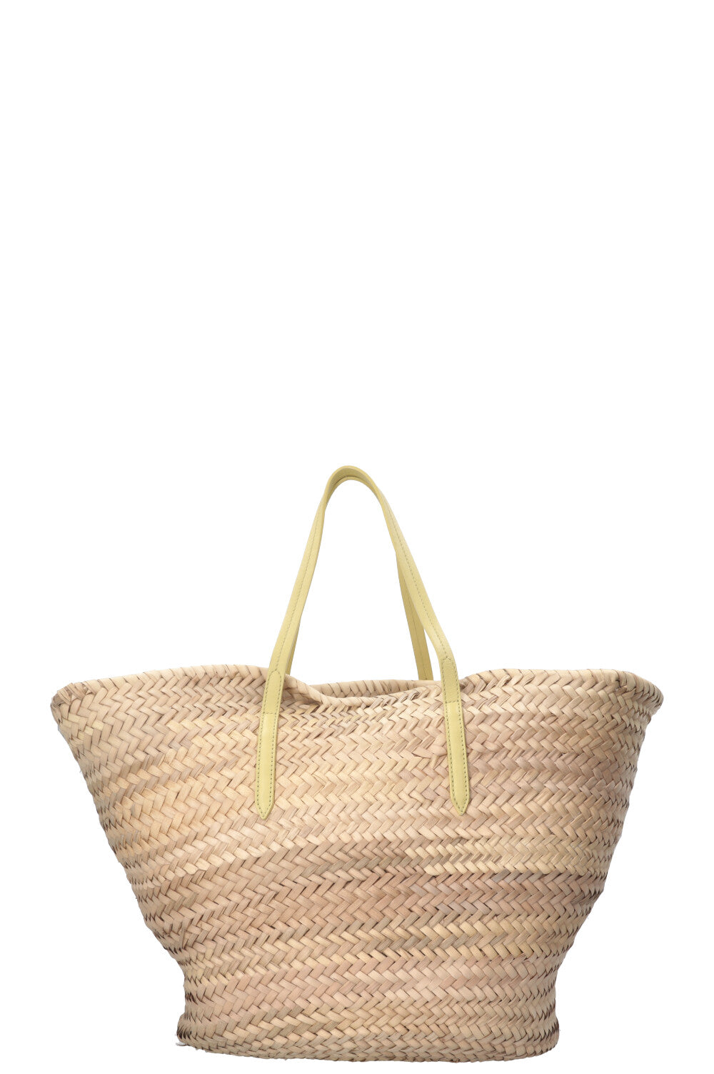 JIMMY CHOO Cabas Macy Raffia Lime