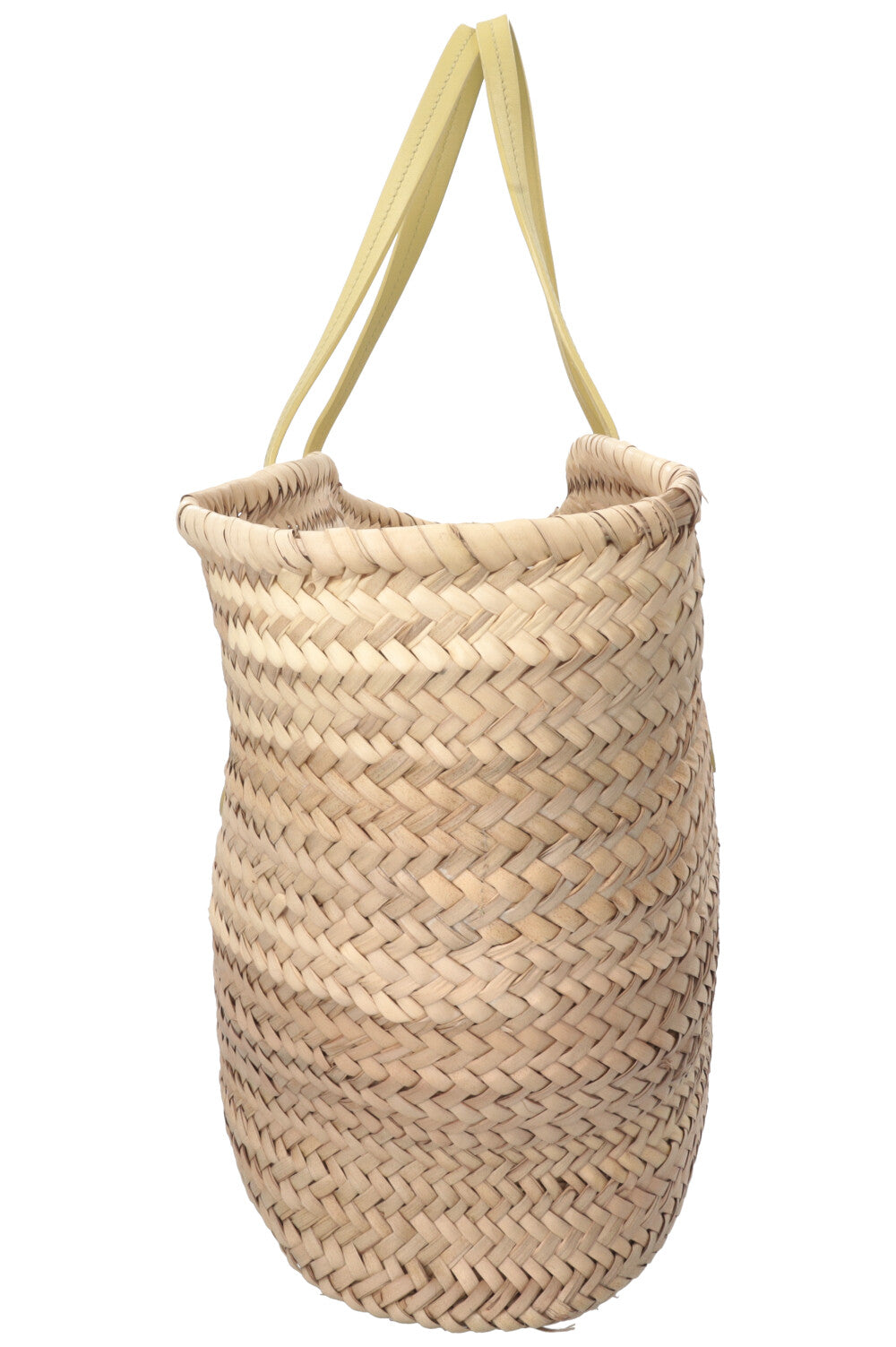 JIMMY CHOO Cabas Macy Raffia Lime