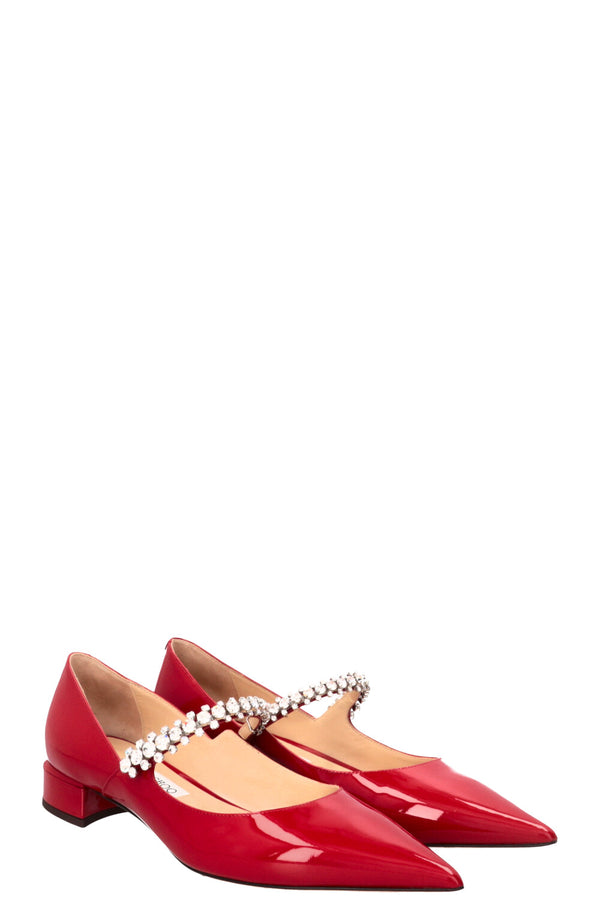 JIMMY CHOO Sandales Mary Jane rouges