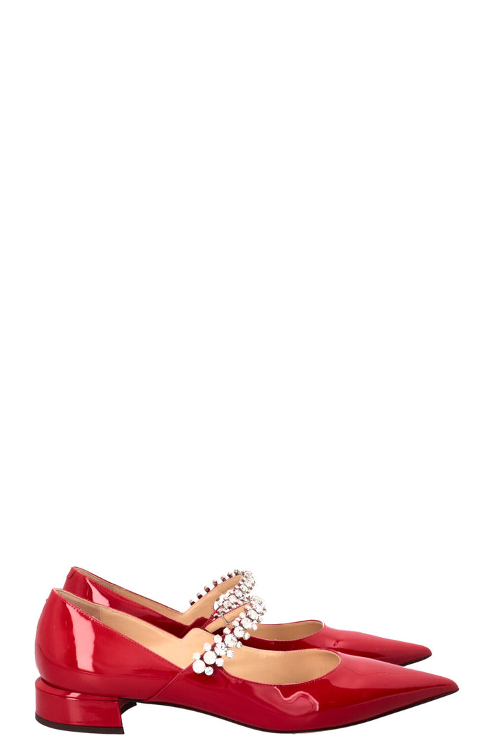 JIMMY CHOO Mary Jane Sandals Red