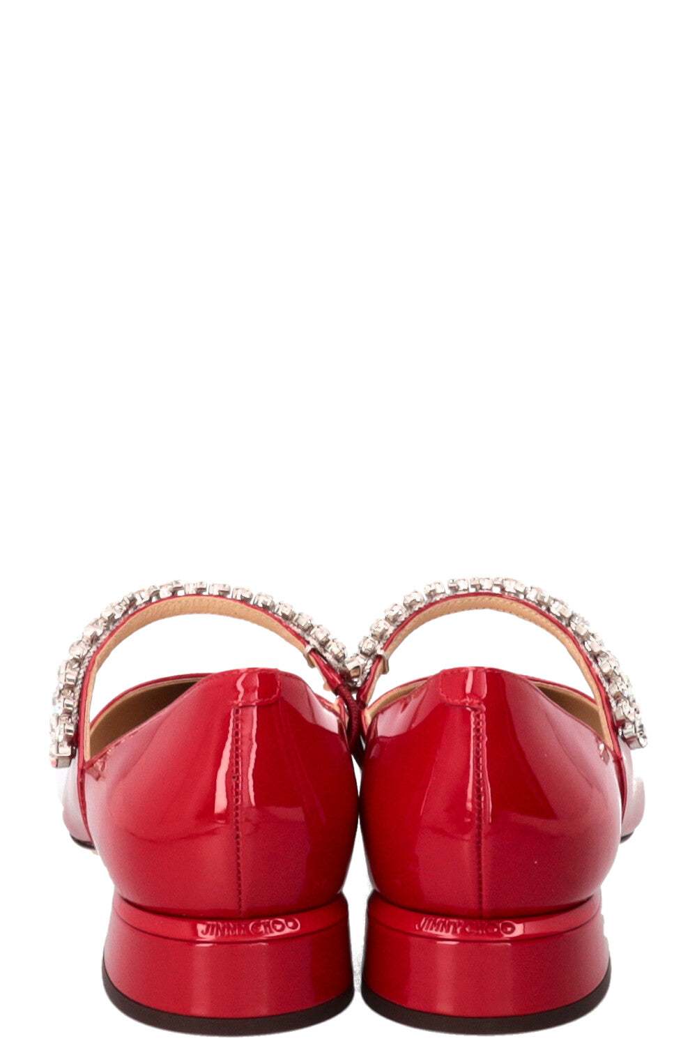 JIMMY CHOO Mary Jane Sandals Red