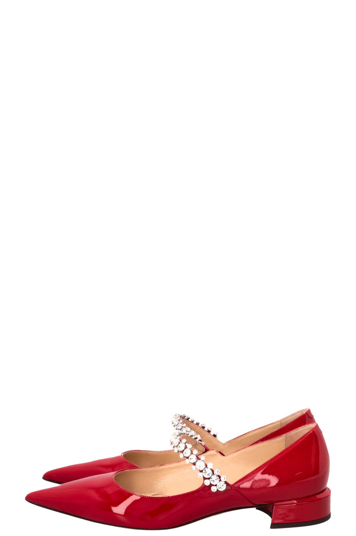 JIMMY CHOO Mary Jane Sandals Red