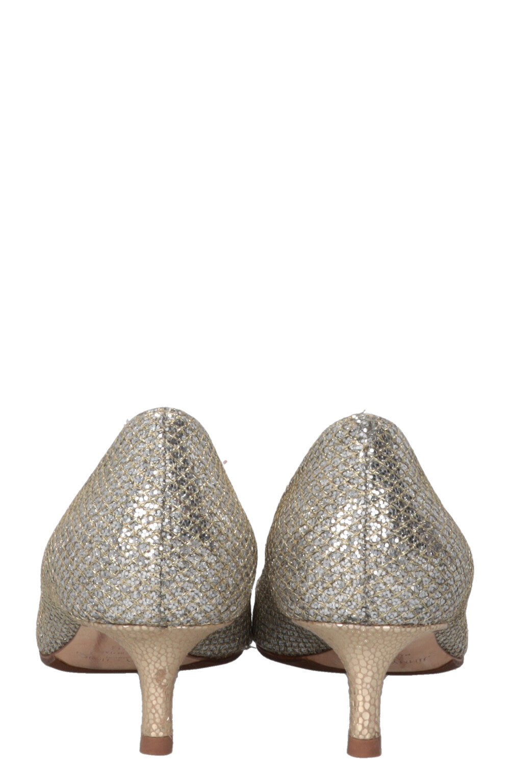 JIMMY CHOO Pumps Glitter Silver