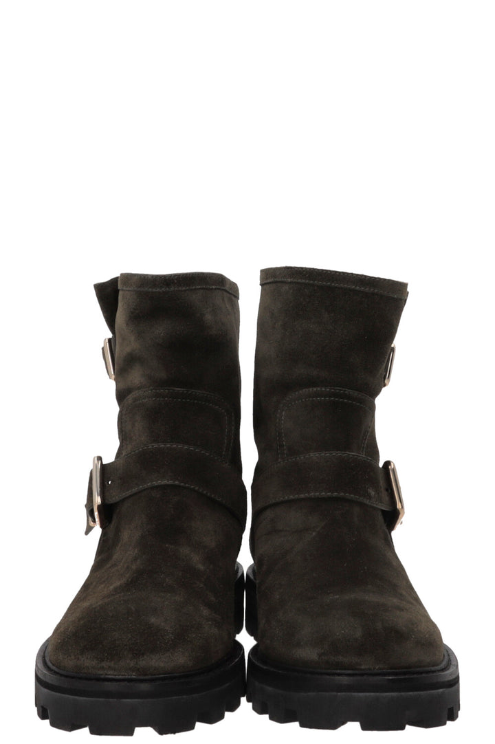 Bottes JIMMY CHOO Youth II Daim Vert