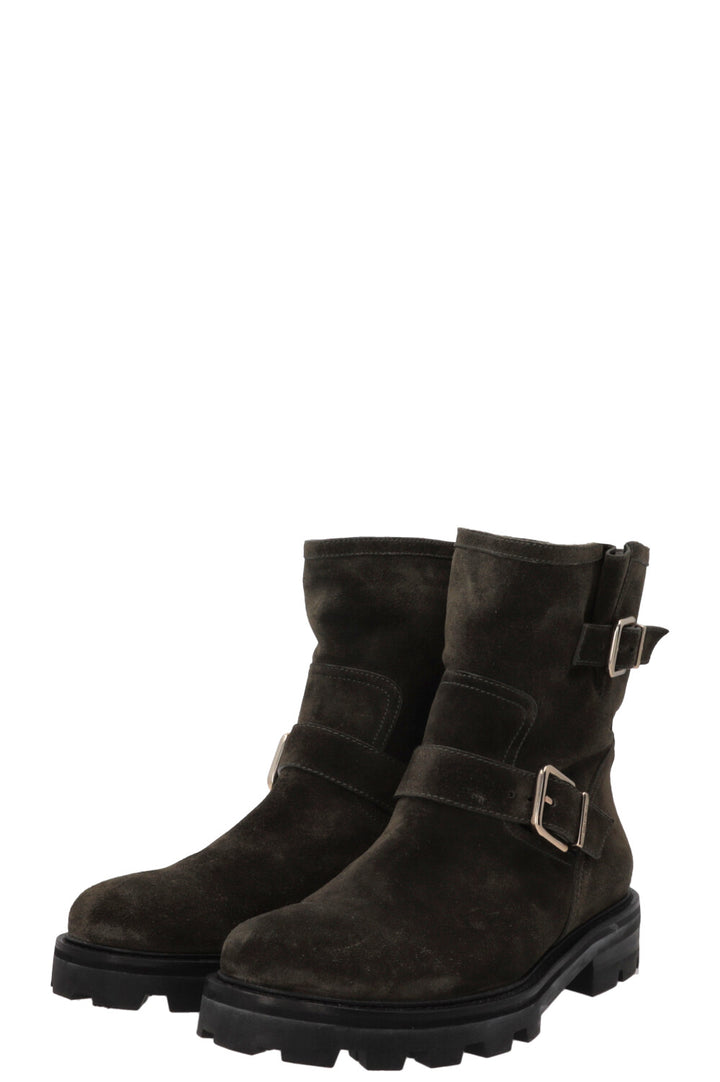Bottes JIMMY CHOO Youth II Daim Vert