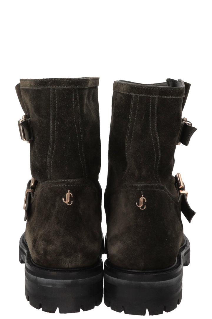 Bottes JIMMY CHOO Youth II Daim Vert