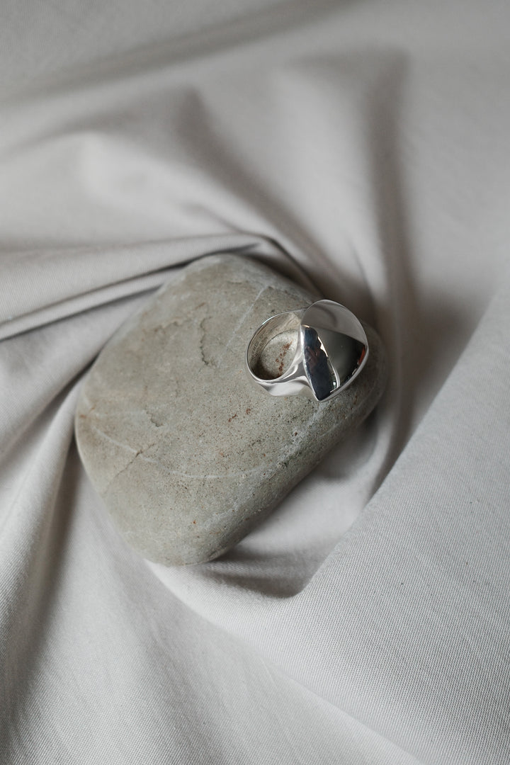 Bague HERMÈS CDC Rock MM AG925
