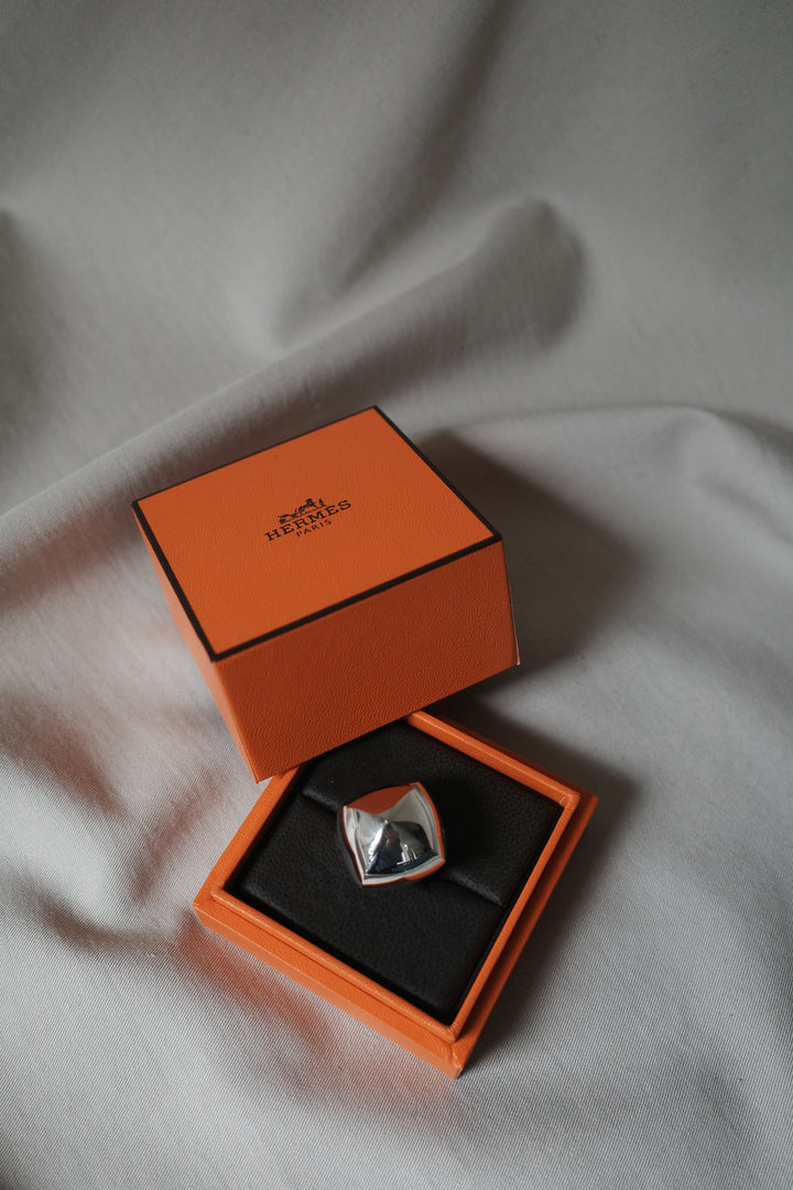 Bague HERMÈS CDC Rock MM AG925