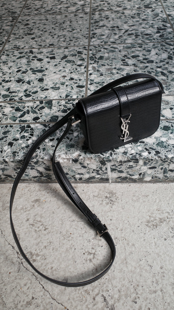 SAINT LAURENT Small Université Bag Black