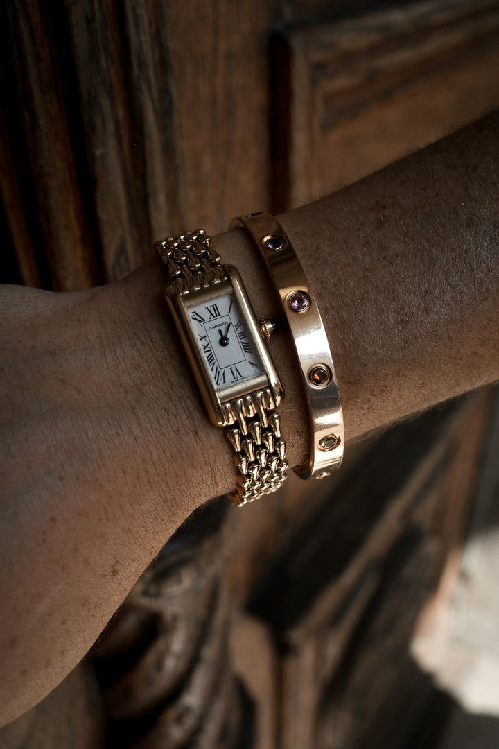 CARTIER Mini Americaine 18k Yellow Gold