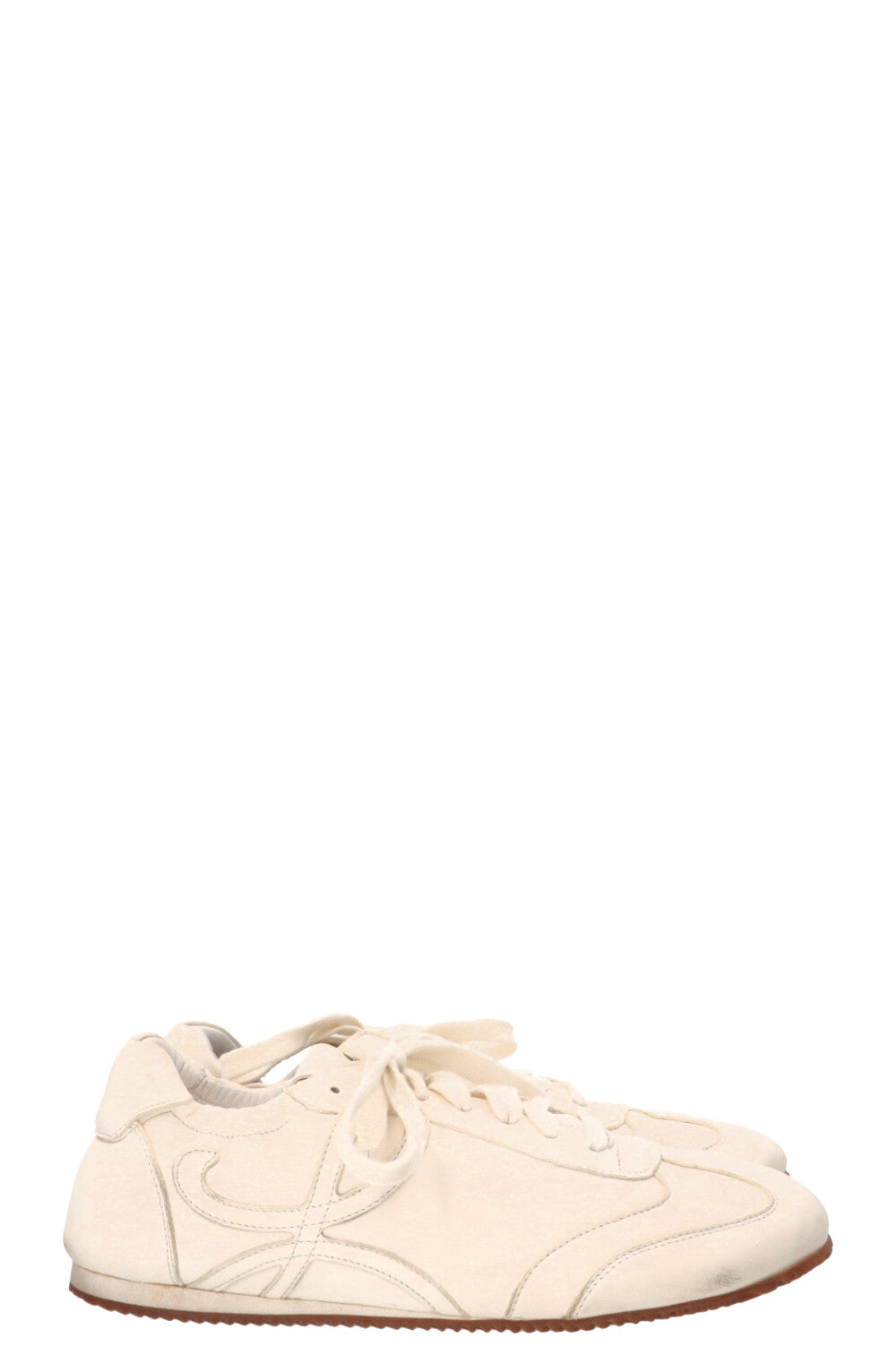 LOEWE Ballet Runner Sneakers Leather Ivory