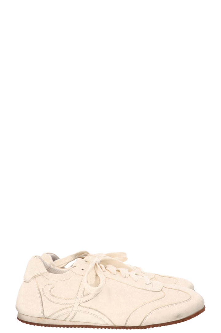 LOEWE Ballet Runner Sneakers Leather Ivory