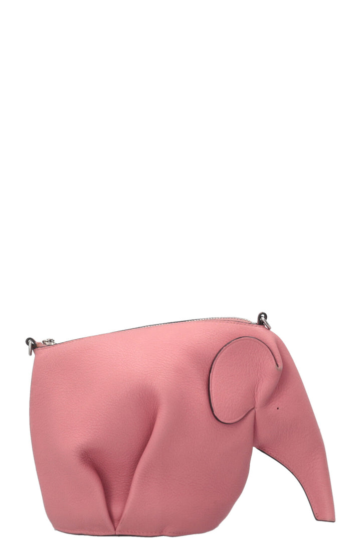 LOEWE Elephant Mini Bag Leather Pink