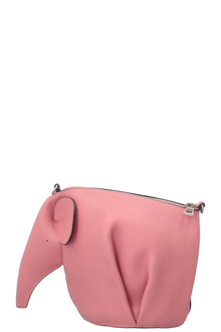 LOEWE Elephant Mini Bag Leather Pink