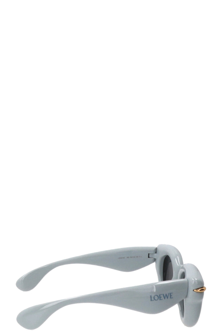 LOEWE Lunettes de soleil Inflated Acétate Bleu clair LW40118I
