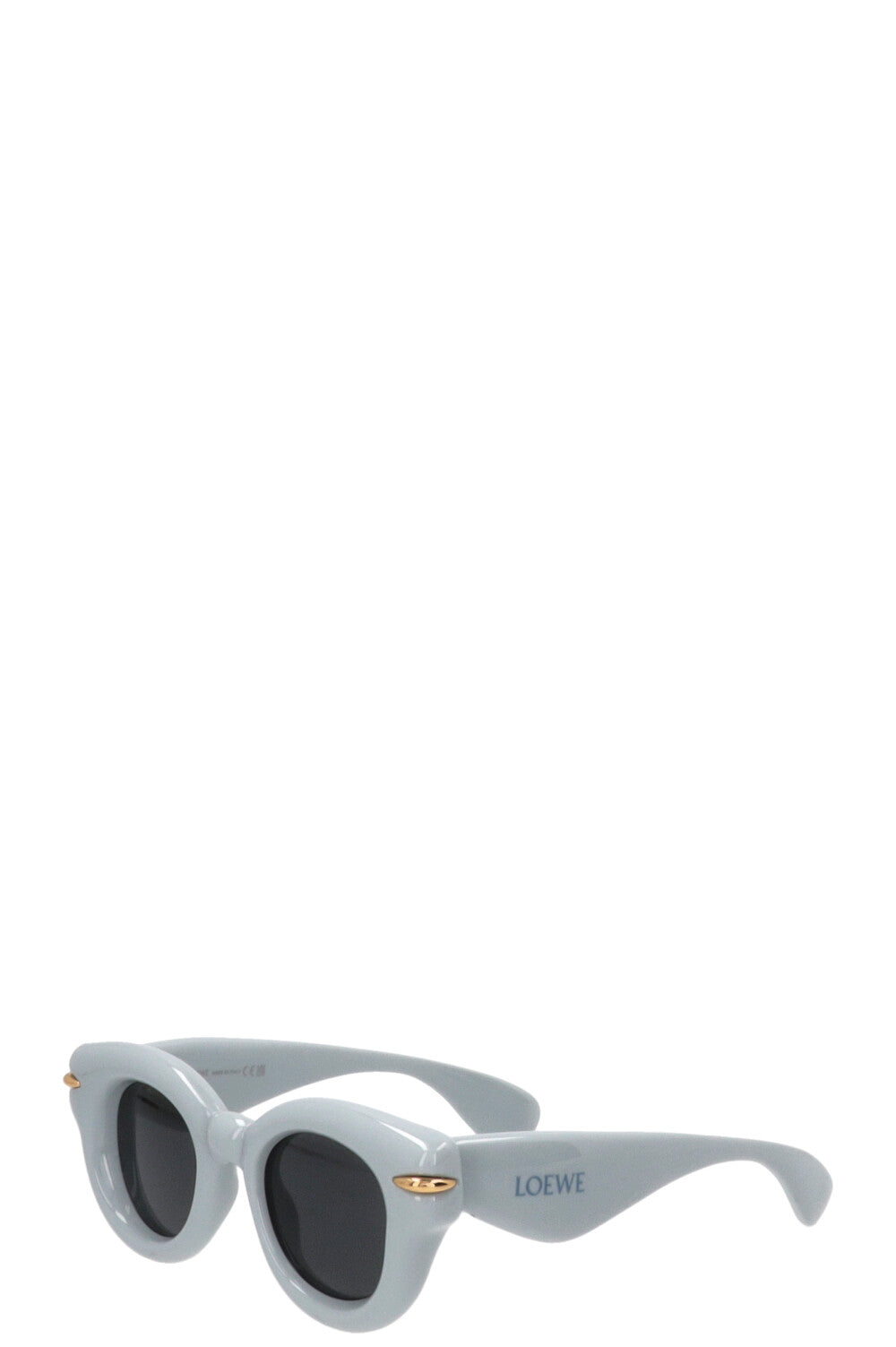 LOEWE Lunettes de soleil Inflated Acétate Bleu clair LW40118I