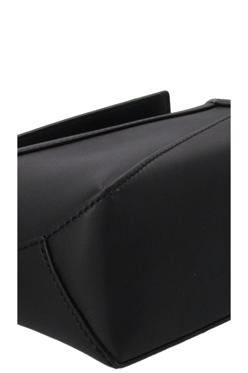 LOEWE Mini Puzzle Bag Black Leather Black