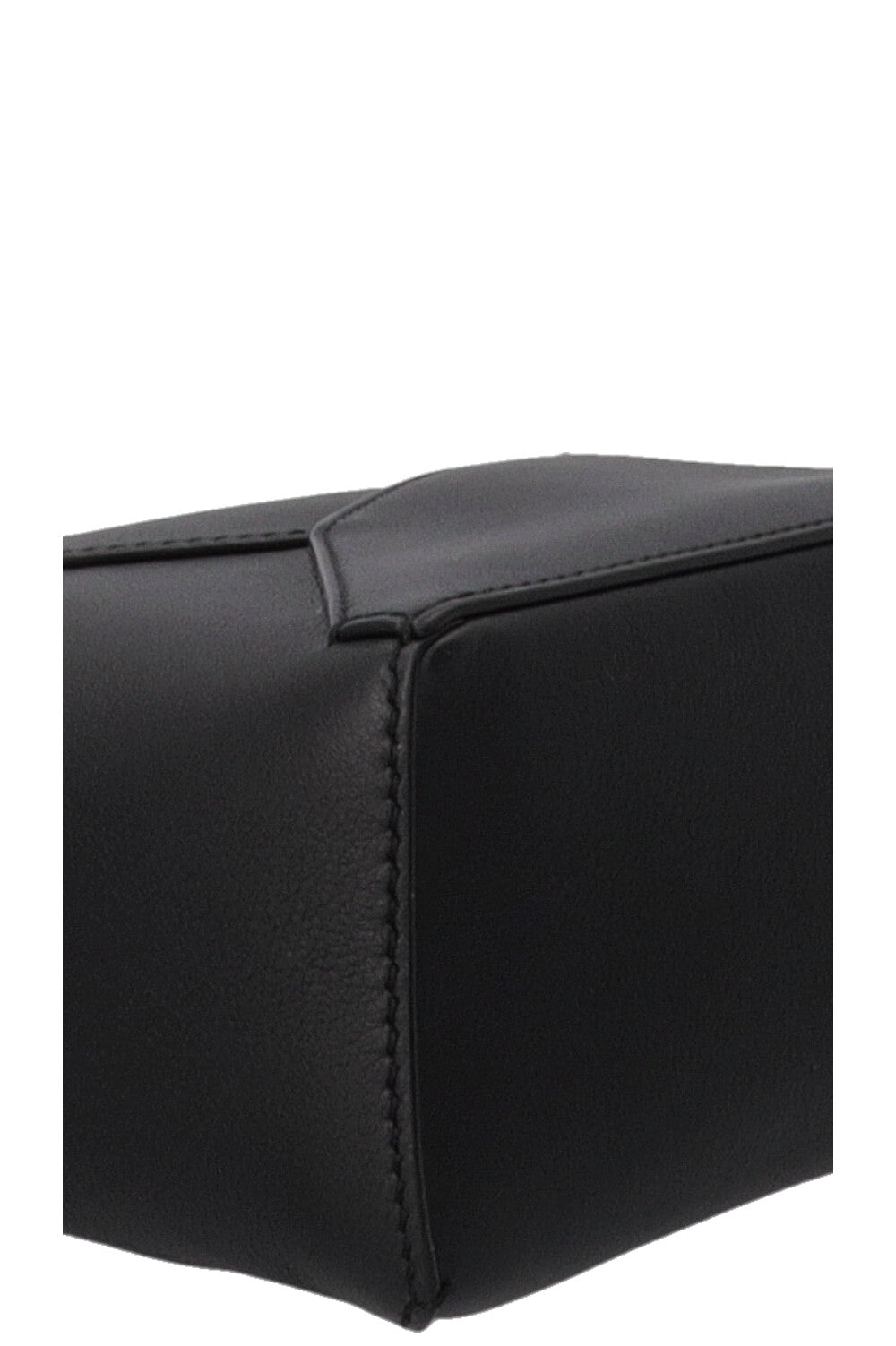 LOEWE Mini Puzzle Bag Black Leather Black