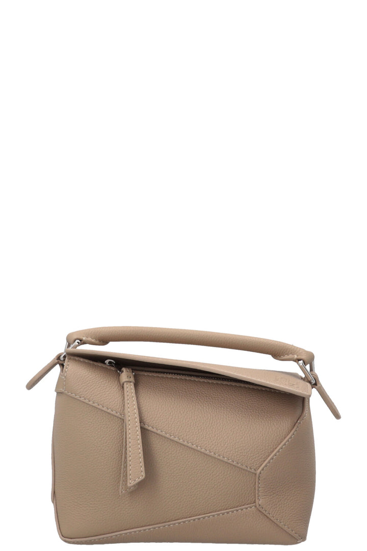 LOEWE Mini Puzzle Bag Clay