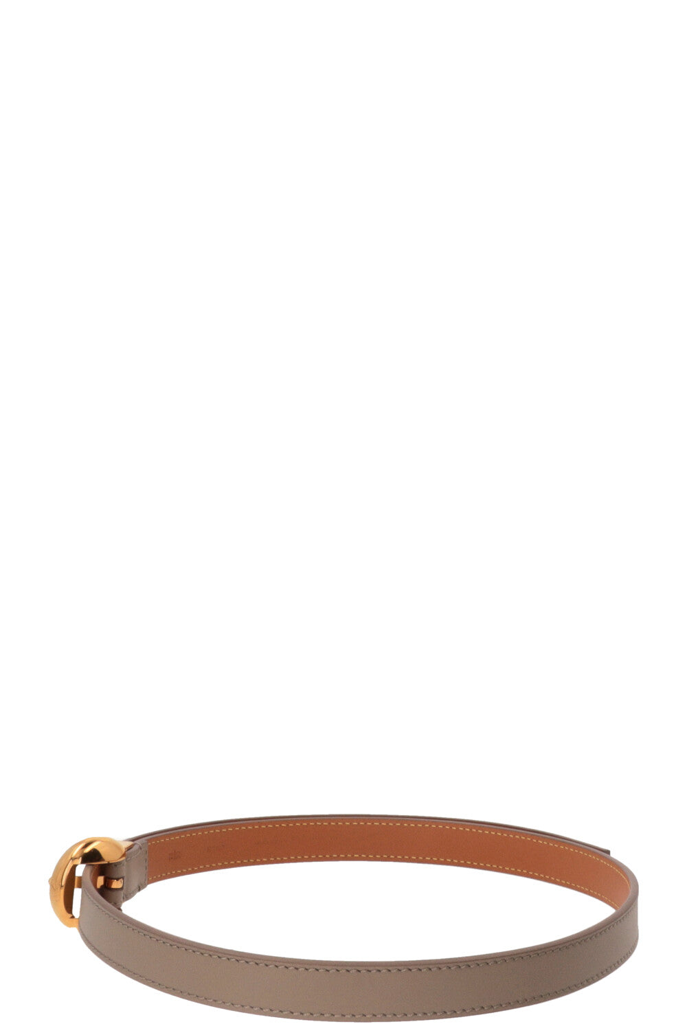 LOEWE Pebble Belt Leather Taupe