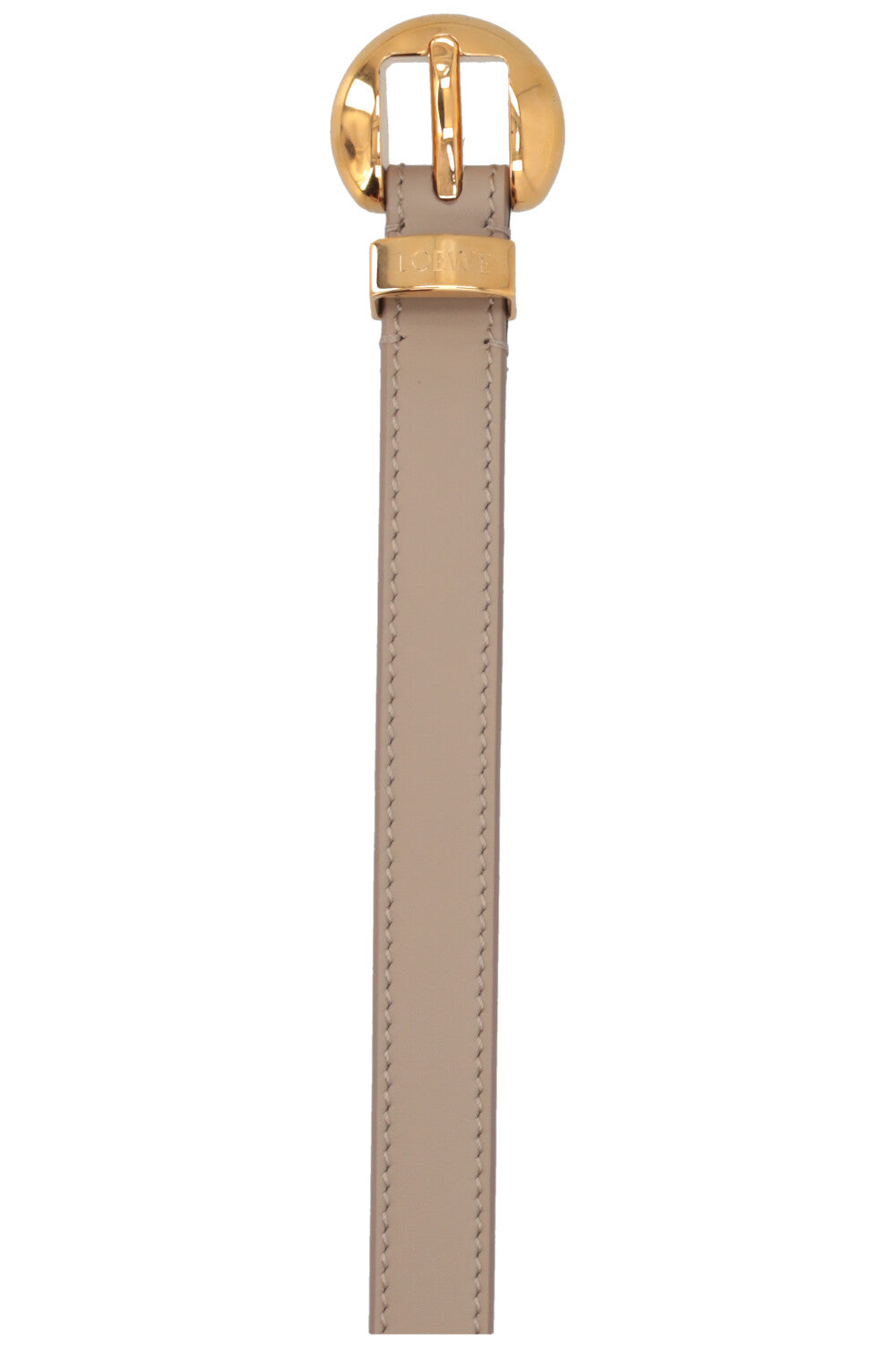 LOEWE Pebble Belt Leather Taupe